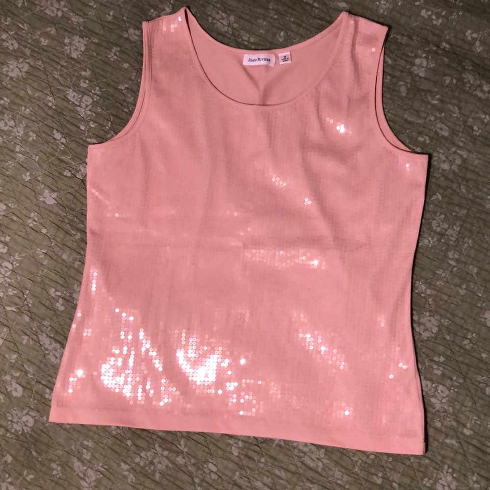 Sequined tank